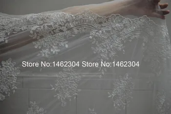 3yards/lot french Cord lace for wedding dresses color african off white bridal lace fabric
3yards/lot french Cord lace for wedding dresses color african off white bridal lace fabric