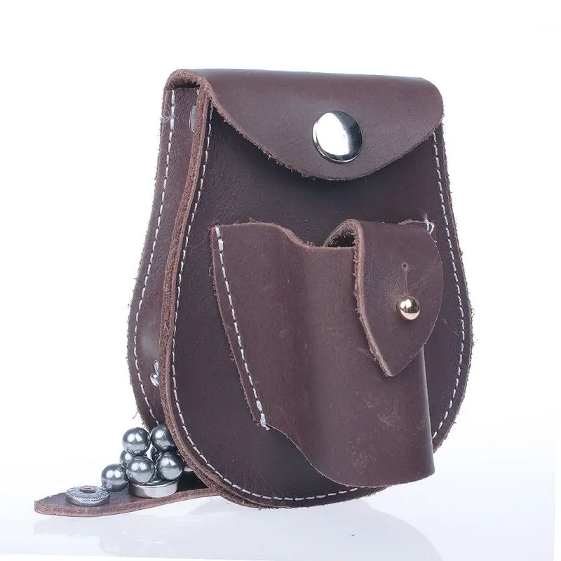 Slingshot Genuine Leather 2 in 1 Hunting Slingshot Pouch With Ball Magnet Catapult Ammo Pouch Bag Case Holder Belt Holster
Slingshot Genuine Leather 2 in 1 Hunting Slingshot Pouch With Ball Magnet Catapult Ammo Pouch Bag Case Holder Belt Holster