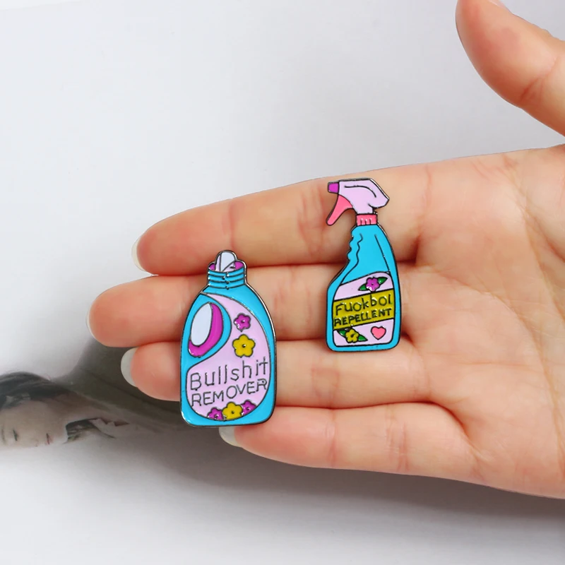 Cartoon Brooch Funny Cleaning Pin Badge Enamel Pins And Brooches Lapel Pin Bullshit Remover Badge Men Jewelry Accessories Gifts
Cartoon Brooch Funny Cleaning Pin Badge Enamel Pins And Brooches Lapel Pin Bullshit Remover Badge Men Jewelry Accessories Gifts