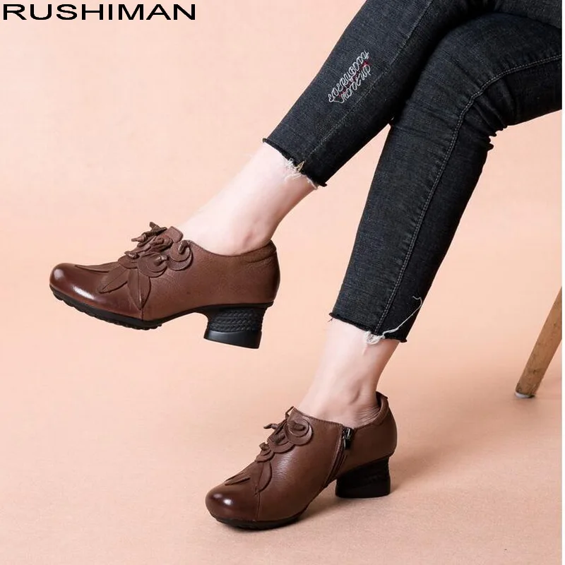 2021 New Retro National Style Ankle Boots Genuine Leather Comfortable Single Shoes Cow Leather Casual Shoes
2021 New Retro National Style Ankle Boots Genuine Leather Comfortable Single Shoes Cow Leather Casual Shoes