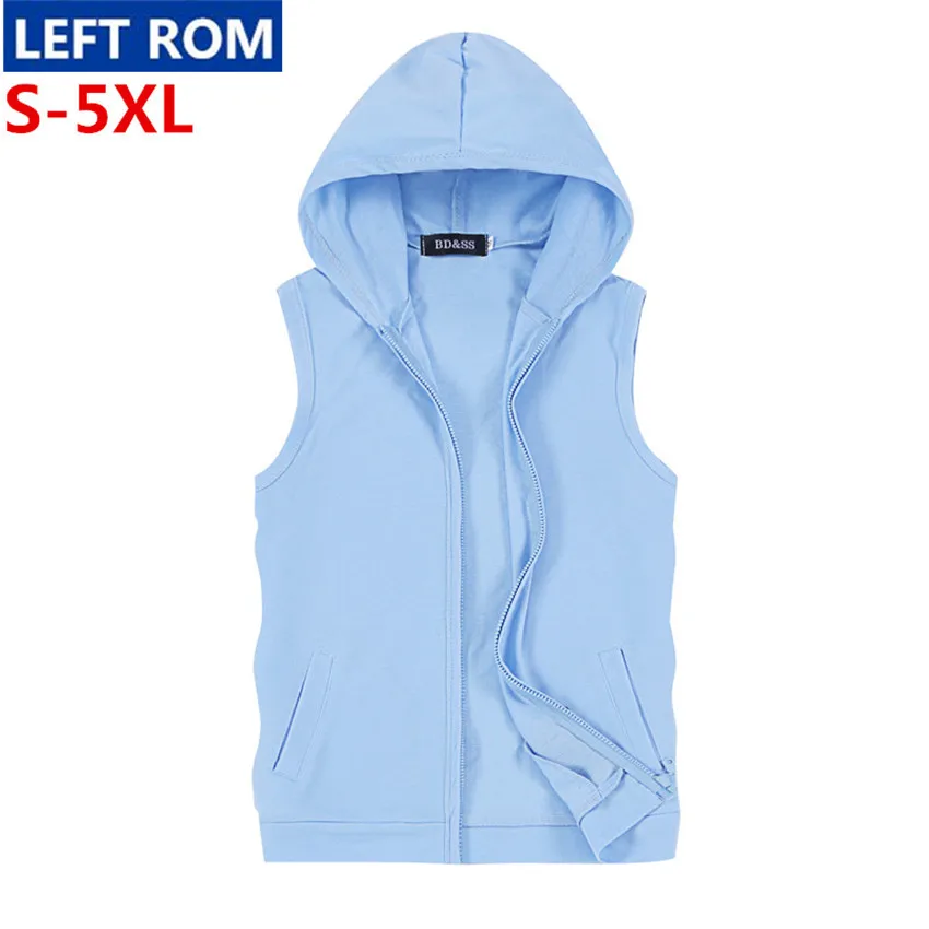 2019 summer men's fashion boutique quality cotton cardigan sleeveless hoodies / Men's summer leisure sleeveless Hooded vest
2019 summer men's fashion boutique quality cotton cardigan sleeveless hoodies / Men's summer leisure sleeveless Hooded vest