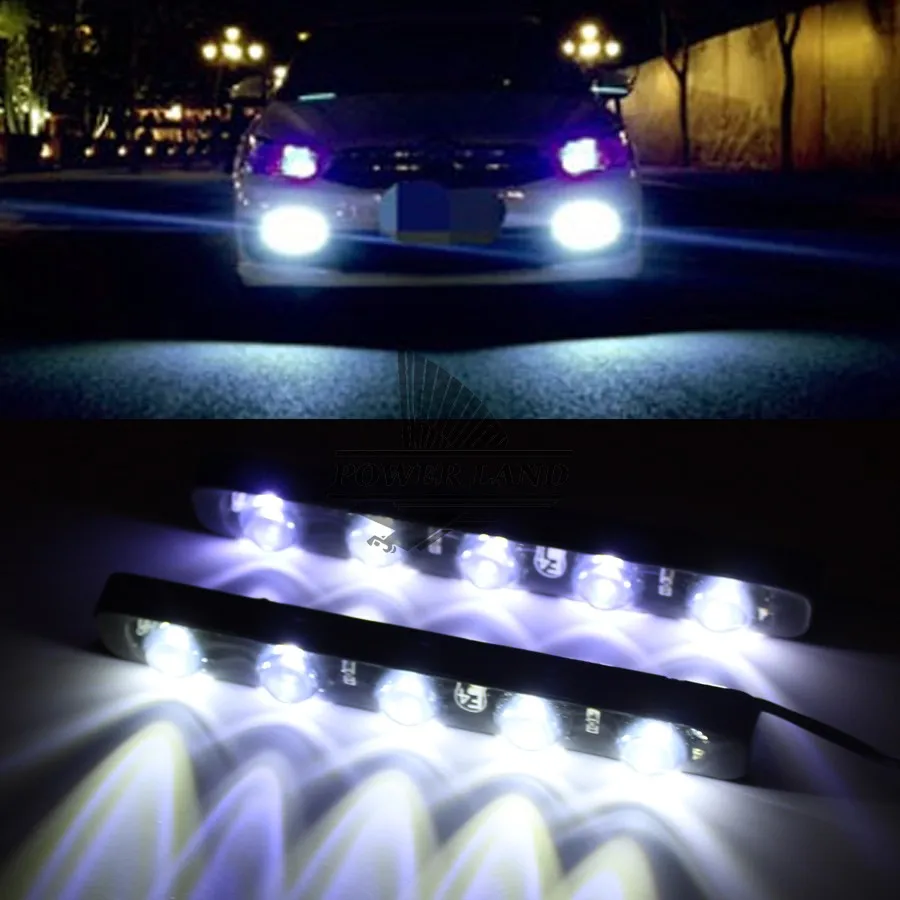 1pair LED High Power Car 5LED White Daytime Running Light DRL Fog Warning Decorative Lamp High Power Waterproof Universal Fit
1pair LED High Power Car 5LED White Daytime Running Light DRL Fog Warning Decorative Lamp High Power Waterproof Universal Fit