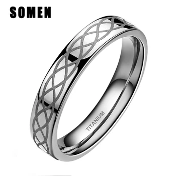 Fashion Jewelry 4MM Titanium Ring Knot Engagement Wedding Band Simple Cute Lovely Dainty Rings for Women Polished Finish
Fashion Jewelry 4MM Titanium Ring Knot Engagement Wedding Band Simple Cute Lovely Dainty Rings for Women Polished Finish