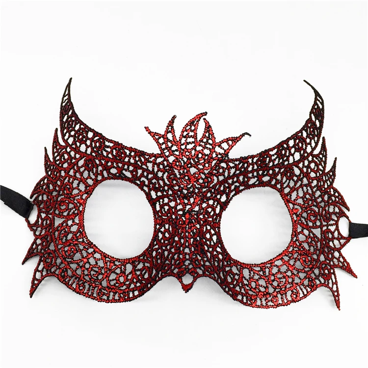 Half Face Red Lace Owl Masks For birthday party decorations adult Halloween Masquerade Cosplay Mask
Half Face Red Lace Owl Masks For birthday party decorations adult Halloween Masquerade Cosplay Mask