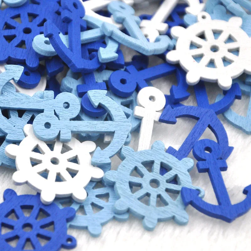 100pcs Mix Multi Shape Decorative Craft Buttons Wooden Painting Sea Sailor Anchor Series Button DIY Handmade Supplies WB340
100pcs Mix Multi Shape Decorative Craft Buttons Wooden Painting Sea Sailor Anchor Series Button DIY Handmade Supplies WB340