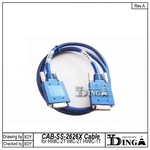 smart cable smart serial 26pin DTE to smart serial 26pin DCE cable 3FT CAB-SS-2626X cable for HWIC-2T HWIC-1T
smart cable smart serial 26pin DTE to smart serial 26pin DCE cable 3FT CAB-SS-2626X cable for HWIC-2T HWIC-1T