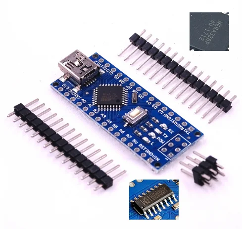 New Nano Mini USB With the bootloader compatible for duino Nano 3.0 controller CH340 USB driver 16Mhz Nano v3.0 ATMEGA328P
New Nano Mini USB With the bootloader compatible for duino Nano 3.0 controller CH340 USB driver 16Mhz Nano v3.0 ATMEGA328P