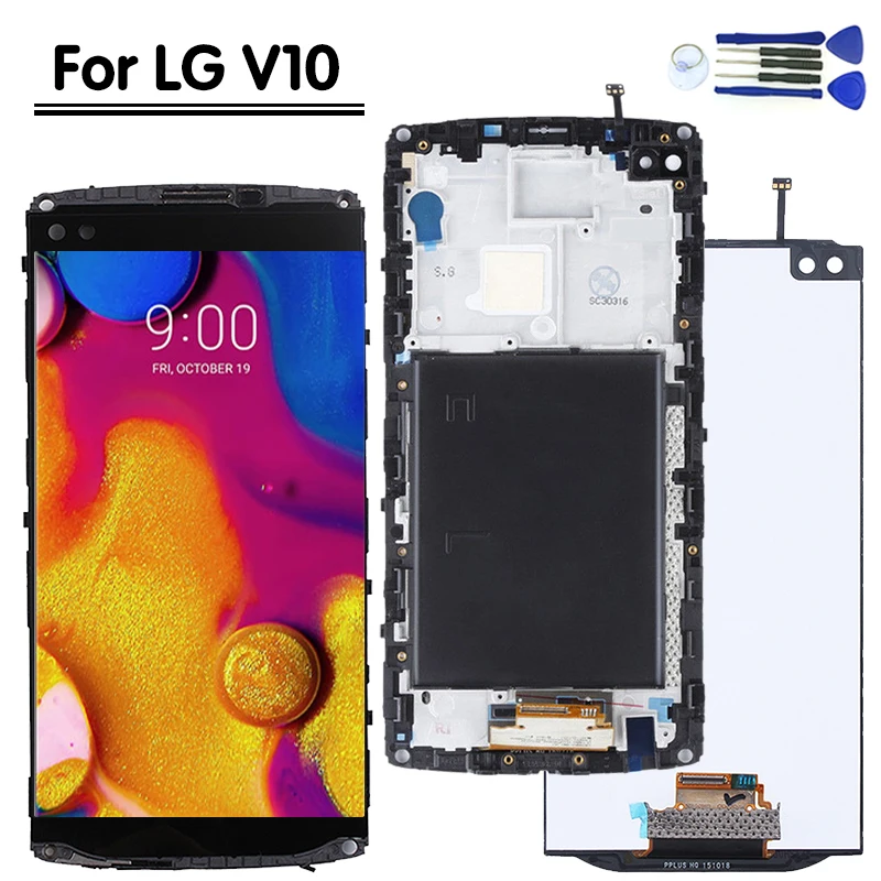 for LG V10 LCD Display Touch Screen Digitizer Assembly Replacement for LG V10 H960 H961 H968 H900 LCD Display Original
for LG V10 LCD Display Touch Screen Digitizer Assembly Replacement for LG V10 H960 H961 H968 H900 LCD Display Original