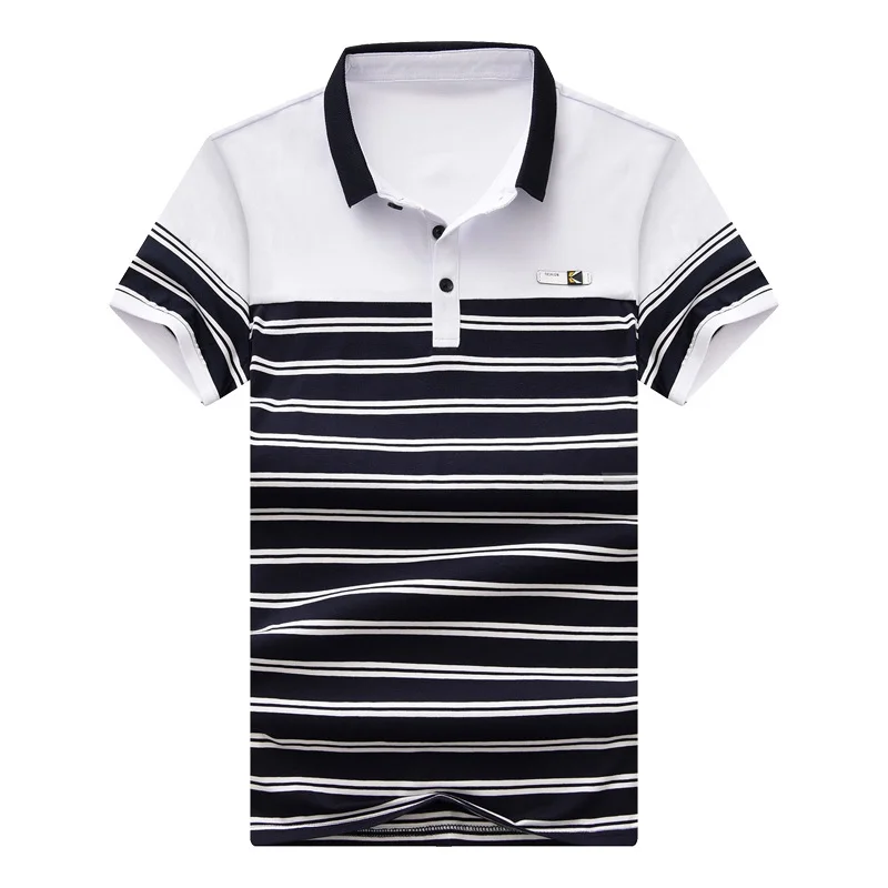Badge Striped Men's Polo Shirt Eden Park Brand Cotton Golf Shirts Slim Stitching Short Sleeve Polos Size M-4XL;YA256
Badge Striped Men's Polo Shirt Eden Park Brand Cotton Golf Shirts Slim Stitching Short Sleeve Polos Size M-4XL;YA256