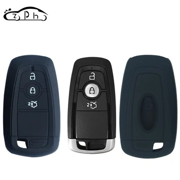 For Ford 2017 Edge F250 2018 Mustang Silicone Rubber Remote Car Key Cover Case 3 Buttons Smart Key Fob Shell Accessories Key Bag
For Ford 2017 Edge F250 2018 Mustang Silicone Rubber Remote Car Key Cover Case 3 Buttons Smart Key Fob Shell Accessories Key Bag