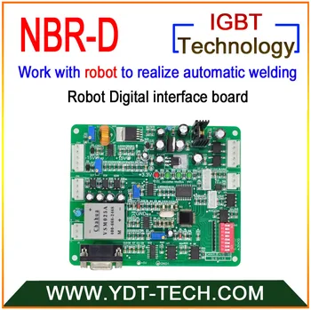 NBR-D robot digital interface board for intermediate plate that coordinates the communication between robot and welding machine
NBR-D robot digital interface board for intermediate plate that coordinates the communication between robot and welding machine