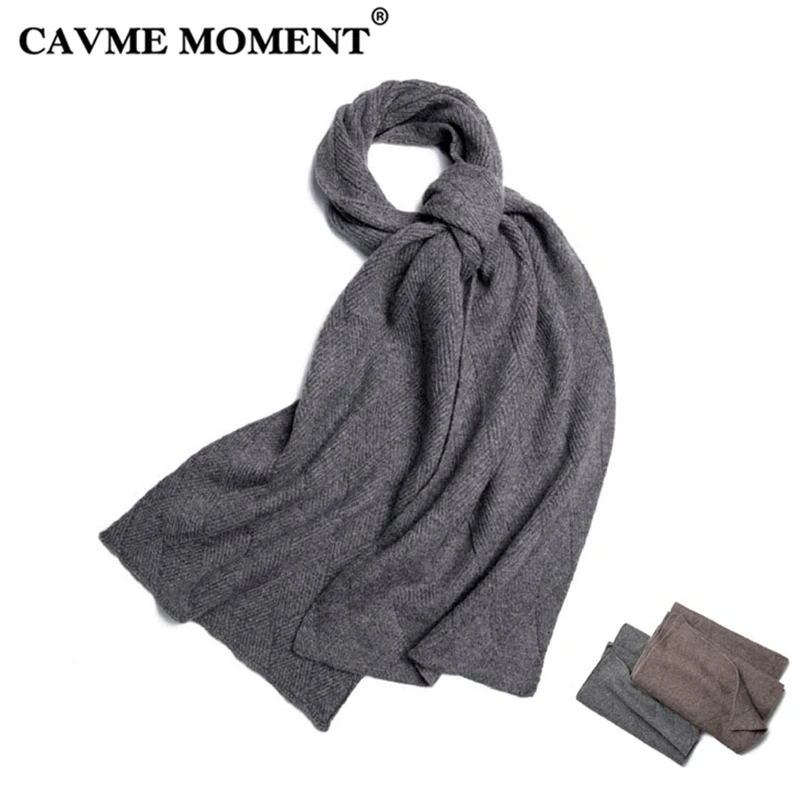 CAVME Knitted Wool Scarf Men Solid Color Basic Scarf Ladies Classic Long Scarves Gray Brown Color Woolen Shawl Wrap 30*200cm
CAVME Knitted Wool Scarf Men Solid Color Basic Scarf Ladies Classic Long Scarves Gray Brown Color Woolen Shawl Wrap 30*200cm