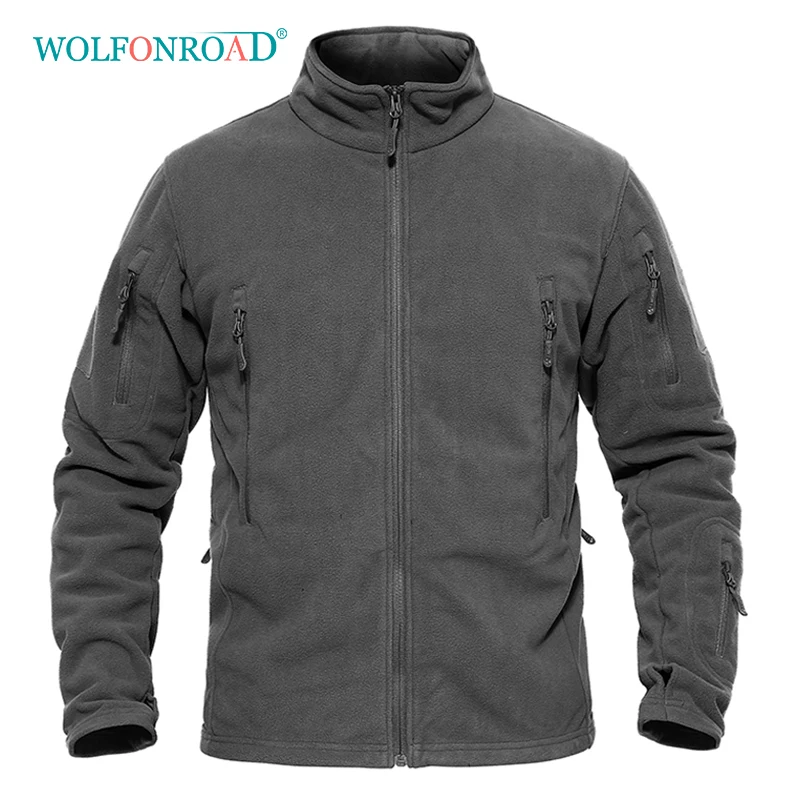 WOLFONROAD Men Winter Fleece Jacket Warm Military Tactical Jacket Hiking Men Thermal Jacket Coat Autumn Army Clothing Plus Size
WOLFONROAD Men Winter Fleece Jacket Warm Military Tactical Jacket Hiking Men Thermal Jacket Coat Autumn Army Clothing Plus Size