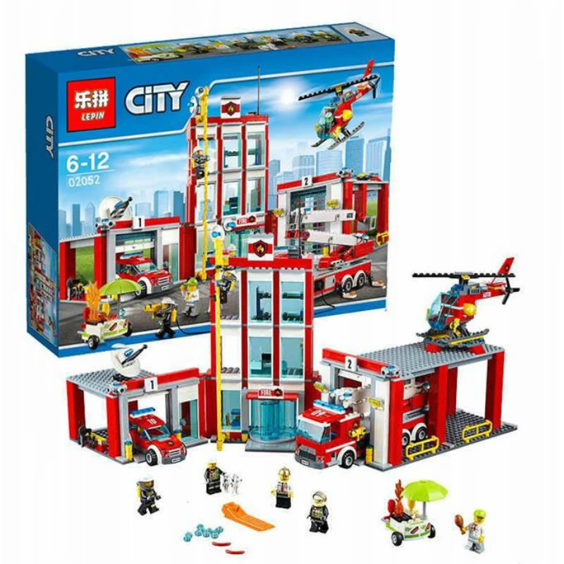 1029pcs City Series The Fire Station Set Compatible 60110 Building Blocks Bricks Educational DIY Toys As Gift
1029pcs City Series The Fire Station Set Compatible 60110 Building Blocks Bricks Educational DIY Toys As Gift