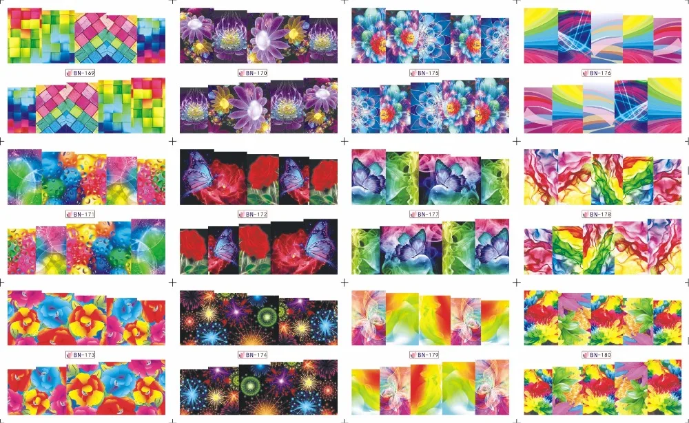 On sale !! 1 Lot=50sheets 12 in one sheet New Style Nail Art Water Sticker Dazzle colour series in 2016 for BN169-180
On sale !! 1 Lot=50sheets 12 in one sheet New Style Nail Art Water Sticker Dazzle colour series in 2016 for BN169-180