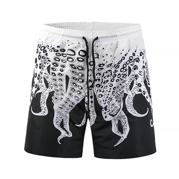 Men's Beach Shorts 3D Octopus Printing Summer Shorts Swimming Briefs Beachwear
Men's Beach Shorts 3D Octopus Printing Summer Shorts Swimming Briefs Beachwear