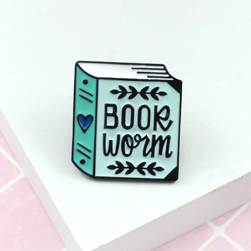 Cartoon Blue book Brooches For Women Men Heart Enamel Pin Denim Jackets Collar Badge Icon Button For Literature lovers Jewelry
Cartoon Blue book Brooches For Women Men Heart Enamel Pin Denim Jackets Collar Badge Icon Button For Literature lovers Jewelry