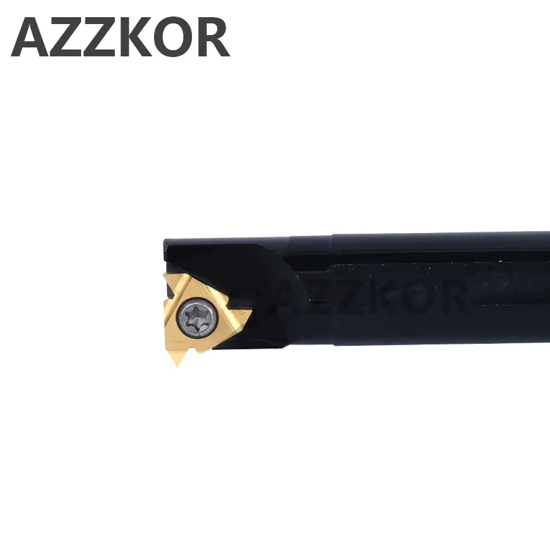 AZZKOR Inner Hole Thread Turning Tools Cutting Bar SNR0012M11 Lathe Cutter Wholesale Carbide inserts CNC Holder Tool SNR0020R16
AZZKOR Inner Hole Thread Turning Tools Cutting Bar SNR0012M11 Lathe Cutter Wholesale Carbide inserts CNC Holder Tool SNR0020R16