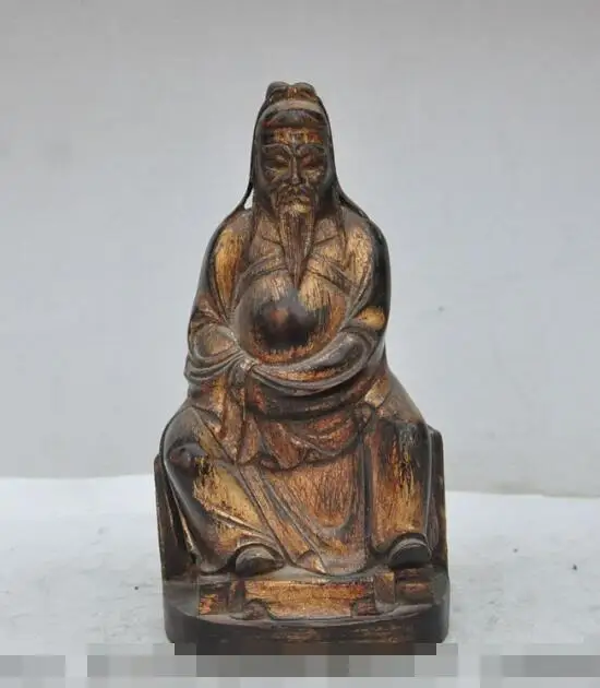 S00059 7" old chinese folk bronze Soldier Warrior Generals guangong guanyu god statue (B0413)
S00059 7" old chinese folk bronze Soldier Warrior Generals guangong guanyu god statue (B0413)