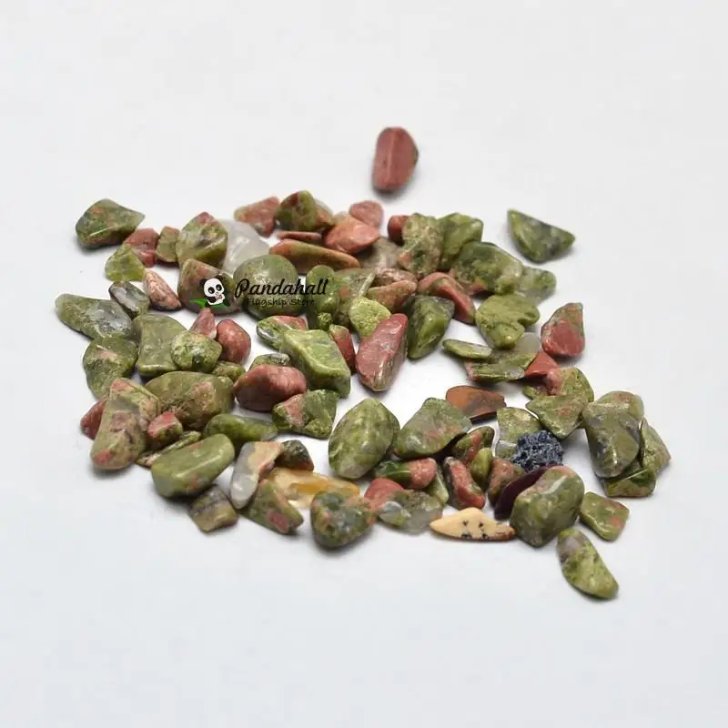 Unakite Chip Beads for jewelry making DIY accessories,No Hole, 2~8x2~4mm; about 8500pcs/500g
Unakite Chip Beads for jewelry making DIY accessories,No Hole, 2~8x2~4mm; about 8500pcs/500g