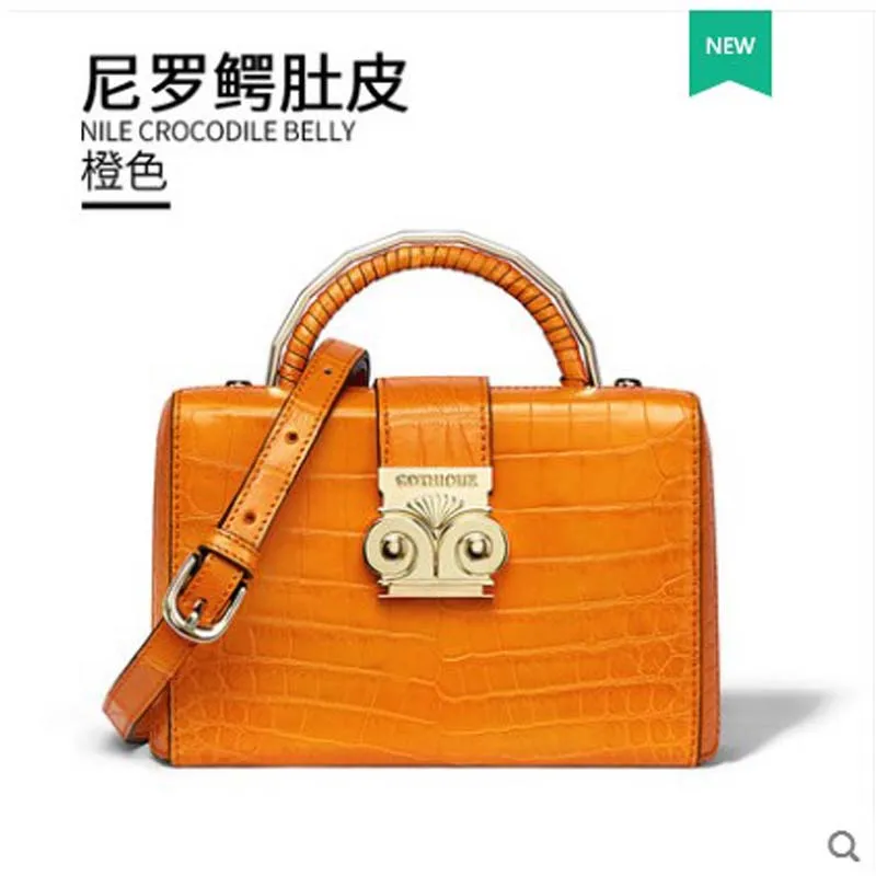gete 2019 New crocodile single-shoulder bag lady bag crocodile belly small square bag fashion trend cross bag
gete 2019 New crocodile single-shoulder bag lady bag crocodile belly small square bag fashion trend cross bag