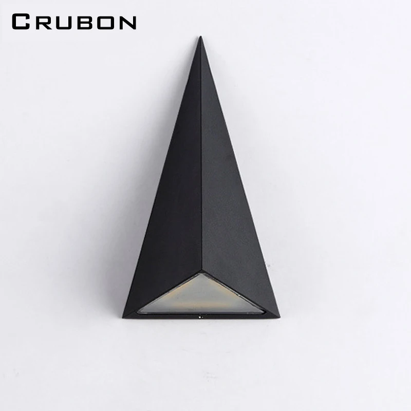 CRUBON 2PCS/LOT new Triangle Modern Style LED Wall Light Lamp ,9W 85-265V Warm /cool White Simple and Fashion
CRUBON 2PCS/LOT new Triangle Modern Style LED Wall Light Lamp ,9W 85-265V Warm /cool White Simple and Fashion