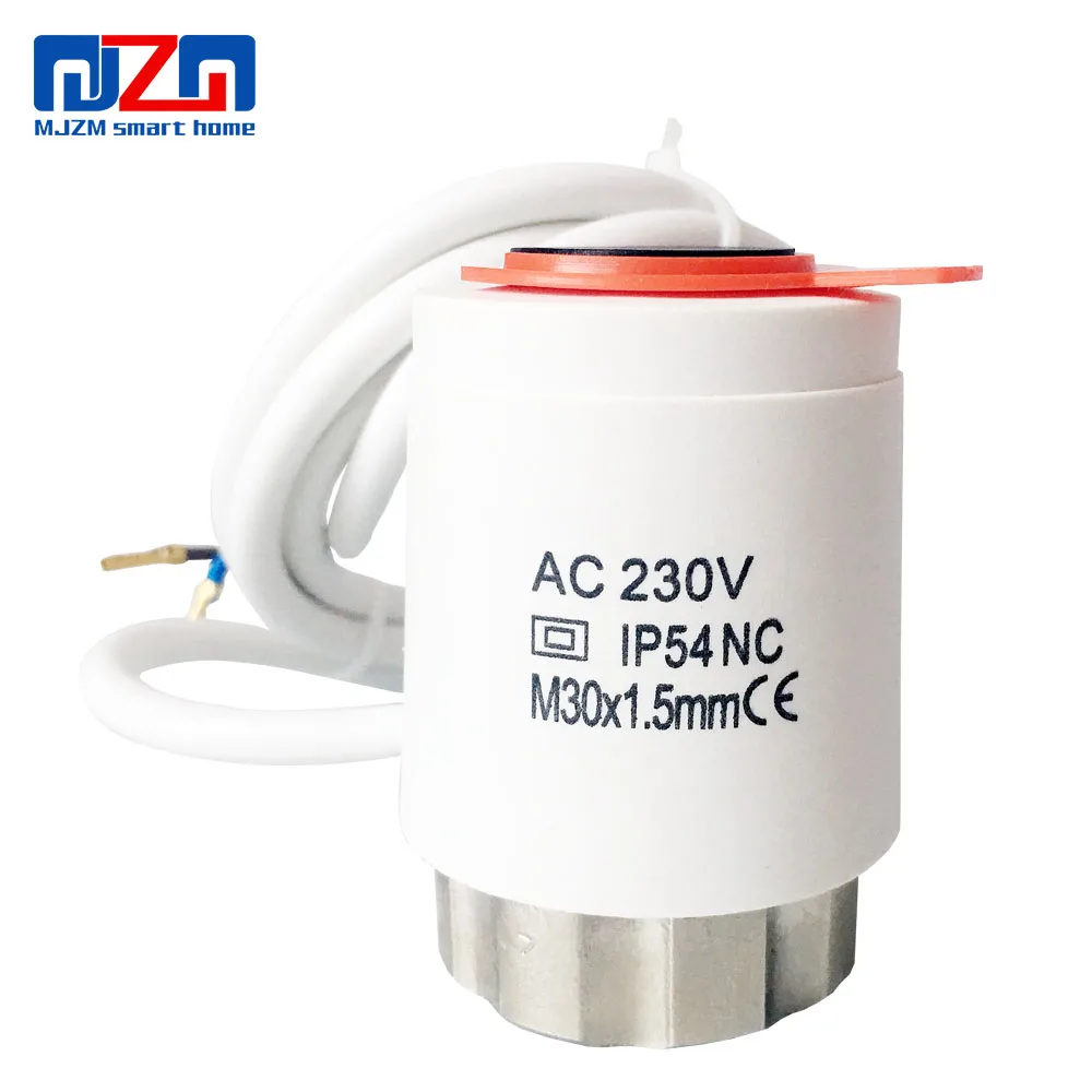 230V Normally Closed Electric Thermal Actuator Radiator for Manifold Underfloor Heating NC Radiator Actuator Valve
230V Normally Closed Electric Thermal Actuator Radiator for Manifold Underfloor Heating NC Radiator Actuator Valve