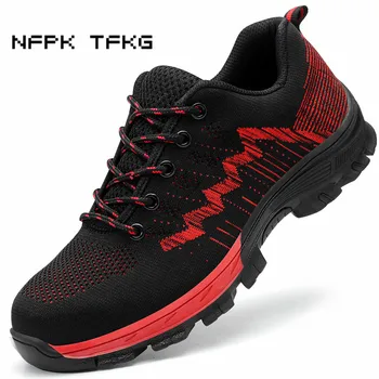new fashion large size men's breathable mesh steel toe caps working safety summer shoes anti-puncture tooling security low boots
new fashion large size men's breathable mesh steel toe caps working safety summer shoes anti-puncture tooling security low boots