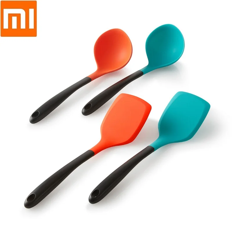 Xiaomi Kitchen Household Stainless steel silicone Shovel spoon Soup spoon High temperature resistance preservative Kitchenware
Xiaomi Kitchen Household Stainless steel silicone Shovel spoon Soup spoon High temperature resistance preservative Kitchenware