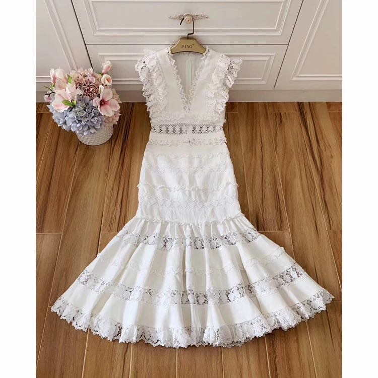 women skirt set 2019 summer new water soluble lace V-neck vest tops+ fishtail skirt suit
women skirt set 2019 summer new water soluble lace V-neck vest tops+ fishtail skirt suit