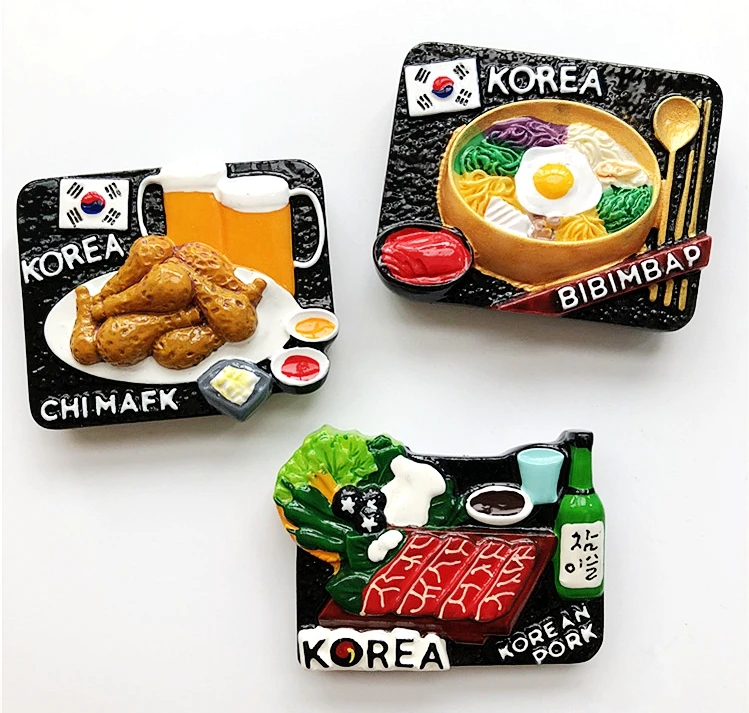 Handmade Painted Korea Stone Pot Bibimbap Barbecue 3D Fridge Magnets Tourism Souvenirs Refrigerator Magnetic Stickers Gift
Handmade Painted Korea Stone Pot Bibimbap Barbecue 3D Fridge Magnets Tourism Souvenirs Refrigerator Magnetic Stickers Gift