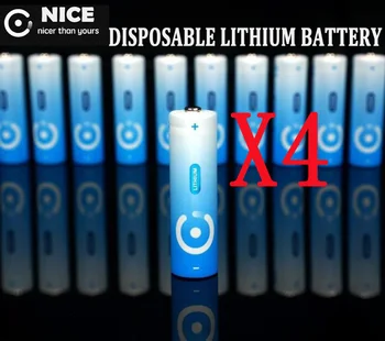 4Pcs/Lot nice battery SUPER Big Capacity above 3000mah AA 1.5V lithium iron Disposable lithium battery good as emergizer L91
4Pcs/Lot nice battery SUPER Big Capacity above 3000mah AA 1.5V lithium iron Disposable lithium battery good as emergizer L91