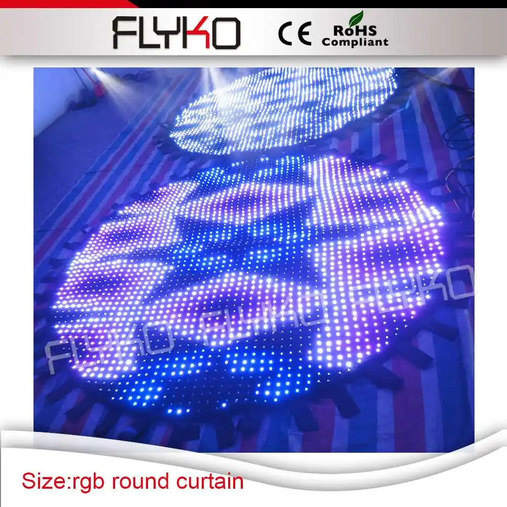 3 square meter P35mm Excellent led video curtain for DMX dj stage light backdrop
3 square meter P35mm Excellent led video curtain for DMX dj stage light backdrop