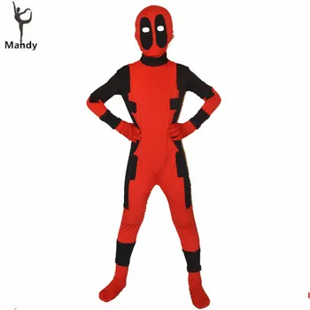Children Lycra Spandex Zentai Halloween Cosplay Costumes Deadpool Costume For Kids Marvel Universe Infant Halloween Costumes
Children Lycra Spandex Zentai Halloween Cosplay Costumes Deadpool Costume For Kids Marvel Universe Infant Halloween Costumes