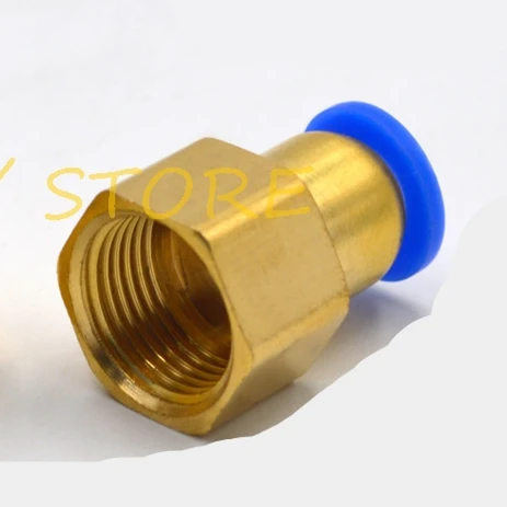 PCF 4MM 6MM 8MM 10MM 12MM Hose OD to 1/8'' 1/4'' 3/8'' 1/2'' BSP Female threaded Push In Fitting Pneumatic Air Hose Connector
PCF 4MM 6MM 8MM 10MM 12MM Hose OD to 1/8'' 1/4'' 3/8'' 1/2'' BSP Female threaded Push In Fitting Pneumatic Air Hose Connector