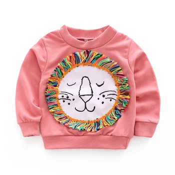 Child Spring Cartoon Clothes Kids Infant Baby Boy Girl Long Sleeve Cute Lion Cartoon Hoodies Autumn Tops Boys Girls Outfits
Child Spring Cartoon Clothes Kids Infant Baby Boy Girl Long Sleeve Cute Lion Cartoon Hoodies Autumn Tops Boys Girls Outfits