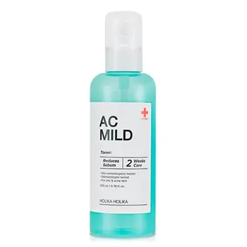 HOLIKA HOLIKA AC Mild Clear Toner 200ml Face Toner Facial Acne Treatment Skin Care Moisturizing Whitening Korea Cosmetics
HOLIKA HOLIKA AC Mild Clear Toner 200ml Face Toner Facial Acne Treatment Skin Care Moisturizing Whitening Korea Cosmetics