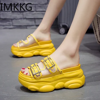 New Summer Buckle Flip Flops Women's Sandals 2019 Fashion Women Wedges Platform Shoes Open Toe Woman Flats Beach Slippers F90276
New Summer Buckle Flip Flops Women's Sandals 2019 Fashion Women Wedges Platform Shoes Open Toe Woman Flats Beach Slippers F90276