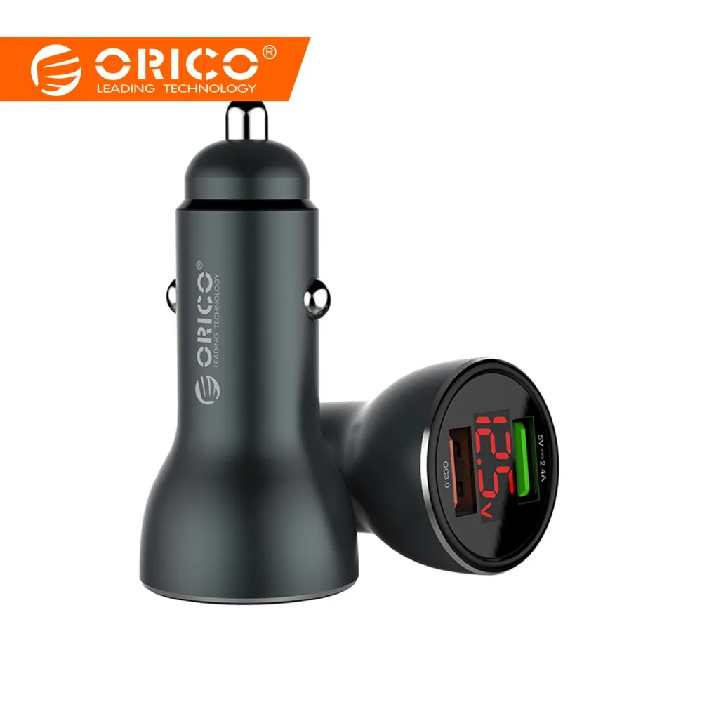 ORICO Car USB Charger Quick Charge 3.0 2.0 Mobile Phone Charger 2 Port USB Fast Car Charger for iPhone Samsung Tablet
ORICO Car USB Charger Quick Charge 3.0 2.0 Mobile Phone Charger 2 Port USB Fast Car Charger for iPhone Samsung Tablet