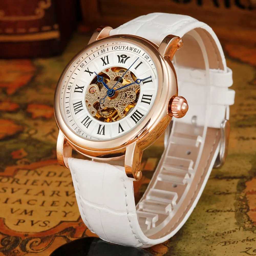 Automatic Watches Men White Leather Business Wristwatch OUYAWEI Top Brand Luxury Fashion Waterproof Male Clock Relogio Masculino
Automatic Watches Men White Leather Business Wristwatch OUYAWEI Top Brand Luxury Fashion Waterproof Male Clock Relogio Masculino