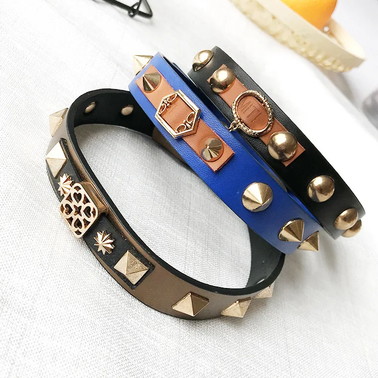 yooap Dog traction spike neck collar rivet collar small and medium dog Teddy fighting cat PU leather pet supplies
yooap Dog traction spike neck collar rivet collar small and medium dog Teddy fighting cat PU leather pet supplies