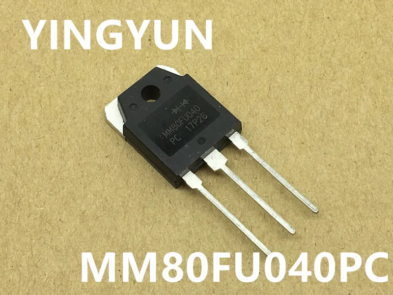 10PCS/LOT Fast recovery diode MM80FU040 MM80FU040PC=MUR80FU40DCT 80FU040 Inverter welder Fast Recovery Rectifier Diode
10PCS/LOT Fast recovery diode MM80FU040 MM80FU040PC=MUR80FU40DCT 80FU040 Inverter welder Fast Recovery Rectifier Diode