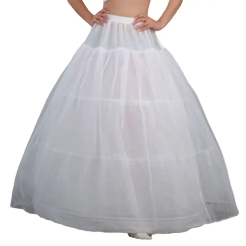 Womens Bridal 3 Hoops Maxi-Length Petticoat Drawstring Waistband Multi-Layer Ball Gown Wedding Crinoline Underskirt
Womens Bridal 3 Hoops Maxi-Length Petticoat Drawstring Waistband Multi-Layer Ball Gown Wedding Crinoline Underskirt