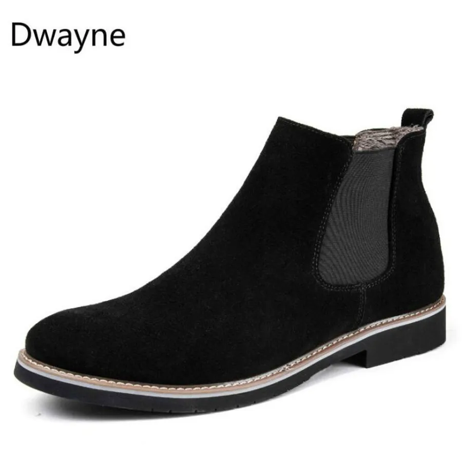 Dwayne New Men Ankle Boots Faux Suede Slip-On shortboots Round Toe Office Party Autumn Winter Warm Shoes Man Basic Chelsea Boots
Dwayne New Men Ankle Boots Faux Suede Slip-On shortboots Round Toe Office Party Autumn Winter Warm Shoes Man Basic Chelsea Boots
