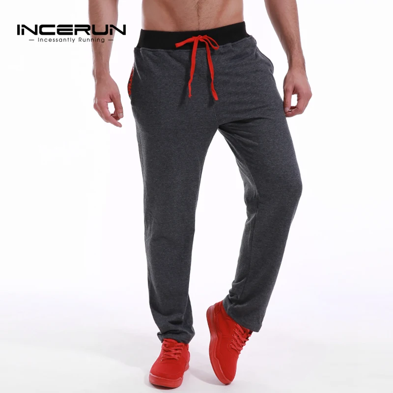 INCERUN 2019 New Men's Joggers Sweatpants Tracksuit Bottoms Slim Fit Casual Long Sweats Pants Trousers Male Men Slacks Sportwear 
INCERUN 2019 New Men's Joggers Sweatpants Tracksuit Bottoms Slim Fit Casual Long Sweats Pants Trousers Male Men Slacks Sportwear