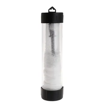 PVA Mesh With Plunger 44mm 5m Water Soluble Dissolving Professional Feeder Bait Casting Net Universal Filling Tackle Storage
PVA Mesh With Plunger 44mm 5m Water Soluble Dissolving Professional Feeder Bait Casting Net Universal Filling Tackle Storage