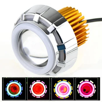 12V 10W Motorcycle Headlight Cree LED Headlamp Angel Eye Devil Eye Spot Fog Light LED Projector Lens
12V 10W Motorcycle Headlight Cree LED Headlamp Angel Eye Devil Eye Spot Fog Light LED Projector Lens