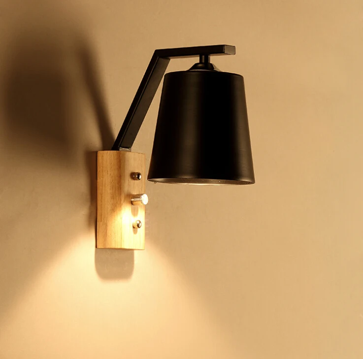 Nordic wood art wall lamps E27 creative modern bedroom bedside balcony aisle porch hotel cafe wood loft wall lamp light
Nordic wood art wall lamps E27 creative modern bedroom bedside balcony aisle porch hotel cafe wood loft wall lamp light
