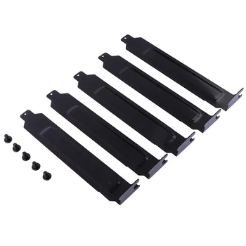 New 5pcs/lot Black Hard Steel PCI Slot Covers Bracket w/ Screws, Full Profile Expansion Dust Filter Blanking Plate for PCI
New 5pcs/lot Black Hard Steel PCI Slot Covers Bracket w/ Screws, Full Profile Expansion Dust Filter Blanking Plate for PCI