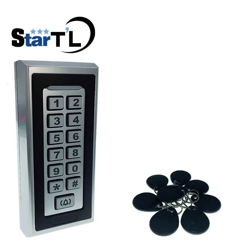 Free Shipping Keypad RFID Access Control System Proximity Card Standalone 2000 Users Door Access Control Waterproof Opener
Free Shipping Keypad RFID Access Control System Proximity Card Standalone 2000 Users Door Access Control Waterproof Opener